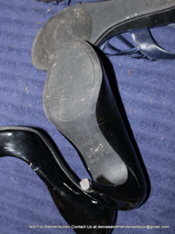 Four Girls Worn Hard Size 9 Jessica Simpson Heels With Huge Photo Set - Image 2