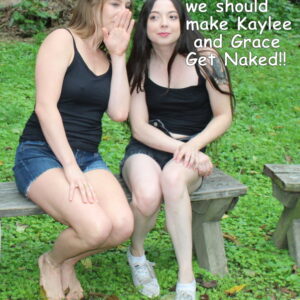 Juicy Michele's Thong Getting Naked In The Woods With the Girls