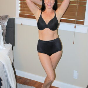Jennifer Rocking Her High Waist Fullbacks Nylon Smooth and Jennifer Scented