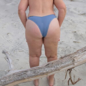 My Silky Smooth Blue Panties In Your Face